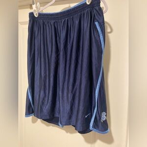 Nike Men's UNC Tar Heel Navy Blue Athletic Shorts Men’s  XXL